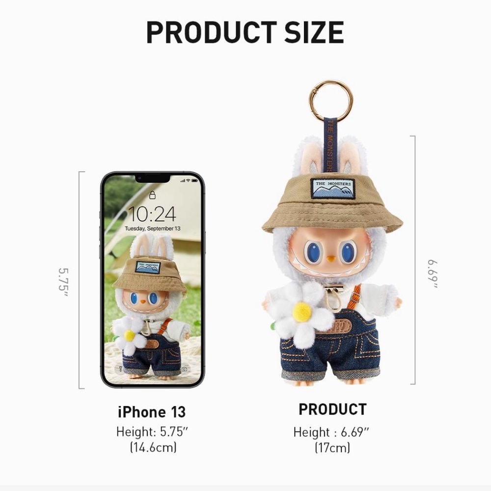 THE MONSTERS FALL IN WILD SERIES-
Vinyl Plush Doll Pendant - Picture 8 of 8